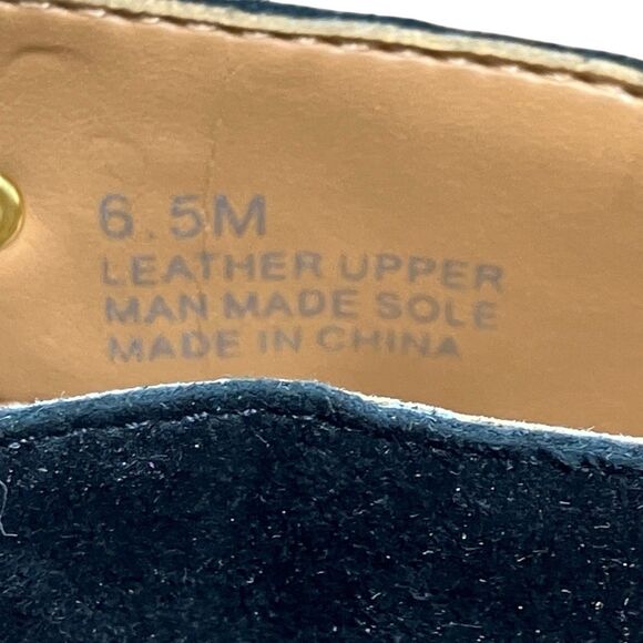 Rebecca Minkoff Black Suede Lace Up Open Heel Block Sandals Womens 6.5 - Picture 5 of 13